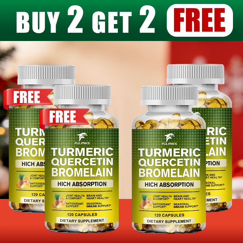 Turmeric Curcumin Capsule - ซื้อ 2 แถม 2! แคปซูลขมิ้น ควอเรซทิน