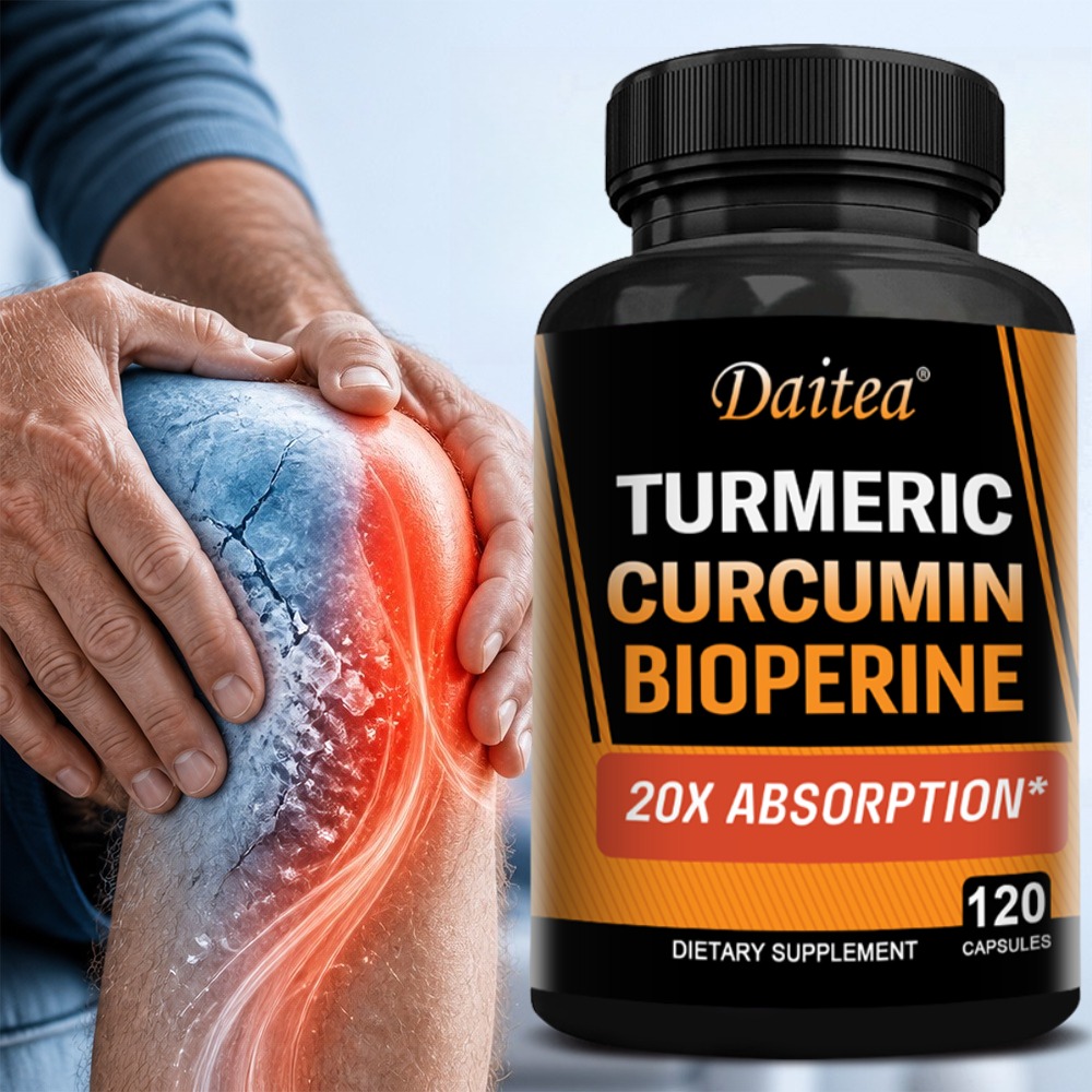 Turmeric Curcumin Capsule - แคปซูลขมิ้นเคอร์คูมิน - ผสมไบโอเพอรีน, เคอร์คูมิน 95% -
