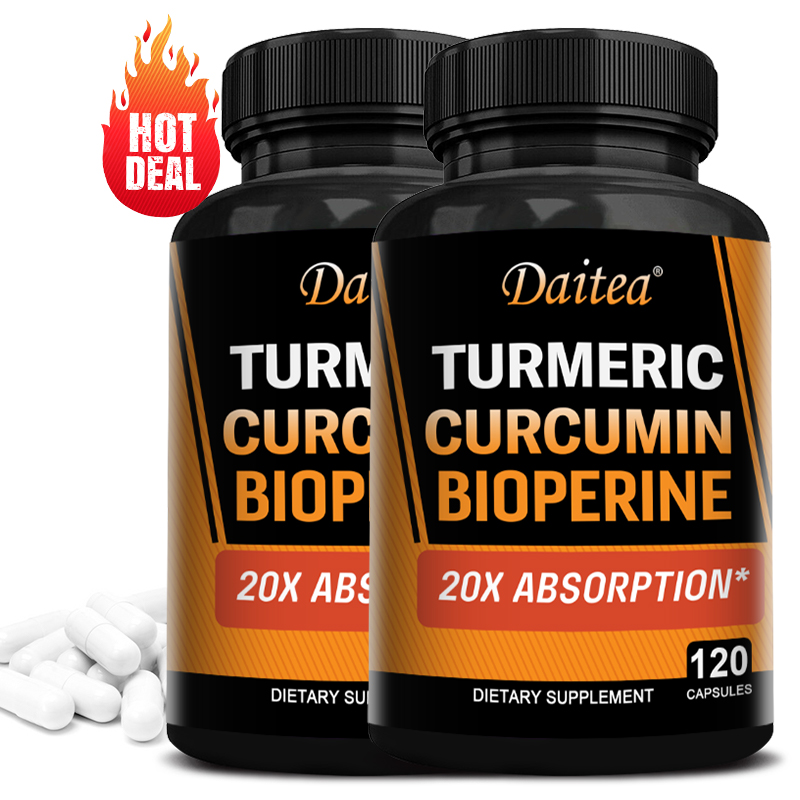 Turmeric Curcumin Capsule - แคปซูลขมิ้นเคอร์คูมิน 2500 มก. พร้อมเคอร์คูมินอยด์ 95% และไบโอเพอรีน