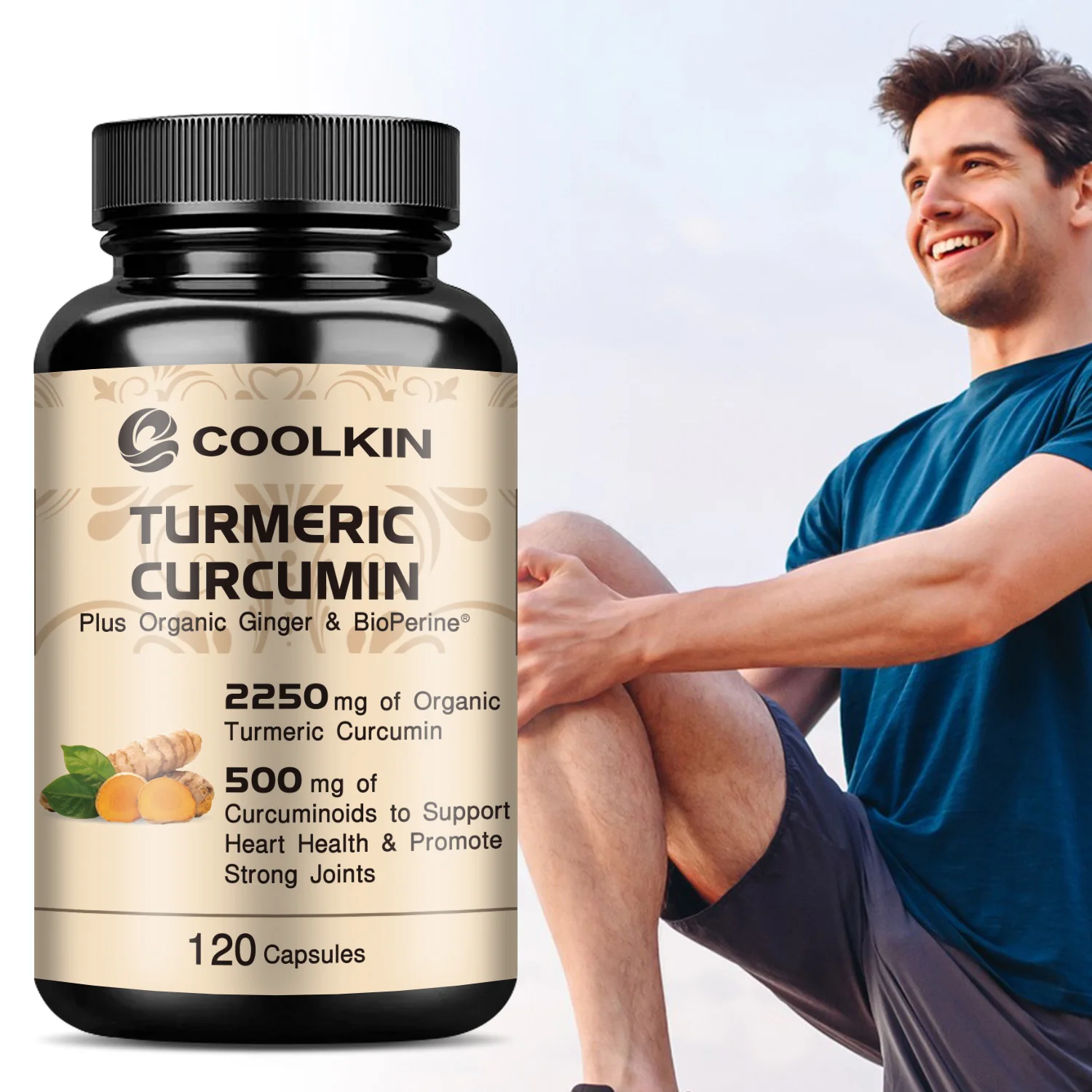 Turmeric Curcumin Capsule - ขมิ้นเคอร์คูมิน - มีเคอร์คูมิน 95% ไบโอเพอร์รีน -