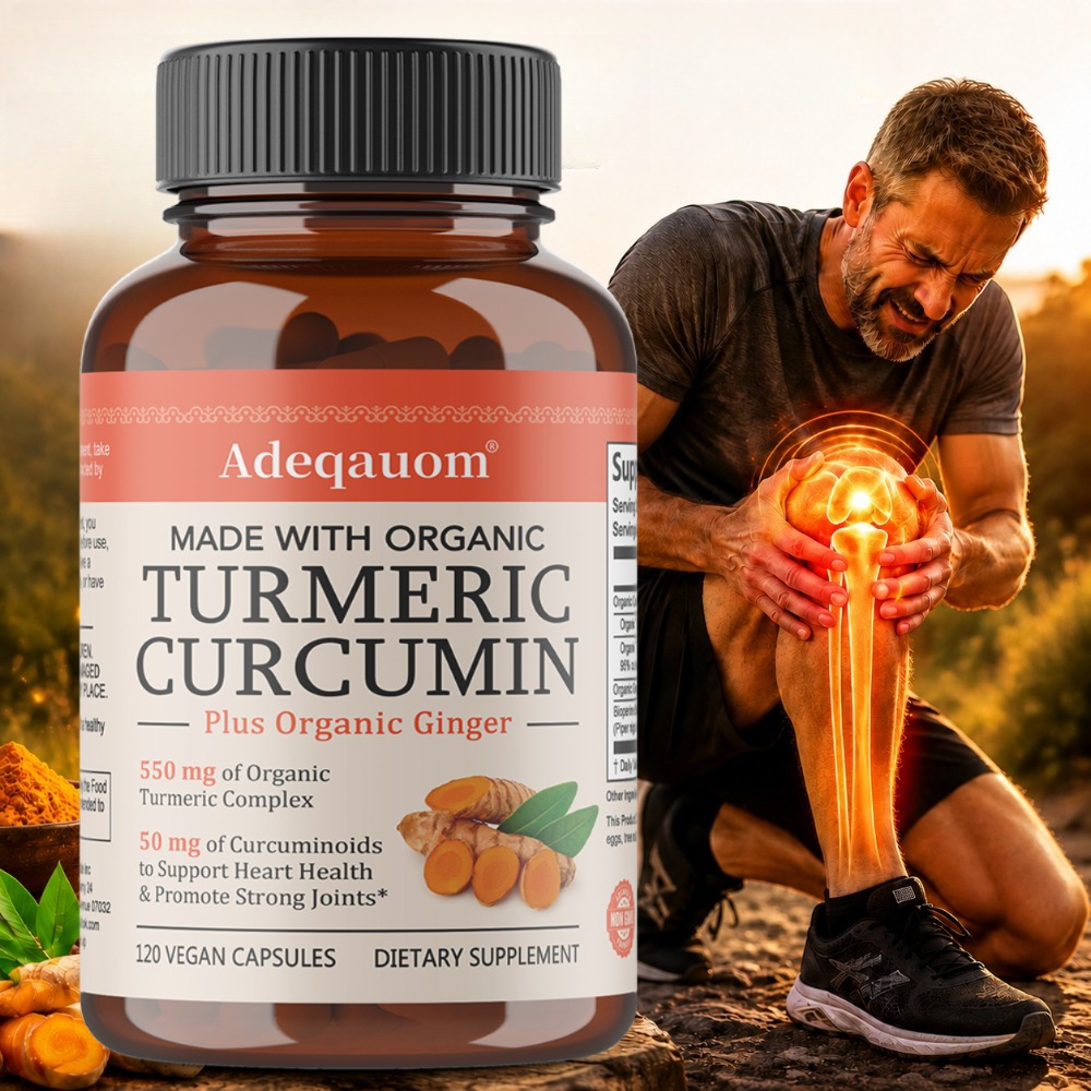 Turmeric Curcumin Capsule - ผลิตภัณฑ์เสริมอาหารเคอร์คูมินจากขมิ้นผสมพริกไทยดำเพื่อการดูดซึมที่ดีขึ้น - สารสกัดเคอร์คูมินมาตรฐาน 95% - บำรุงข้อต่อและระบบภูมิคุ้มกัน