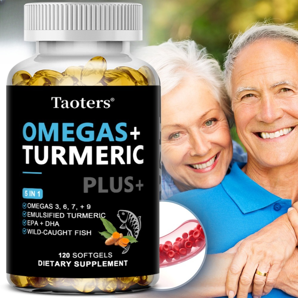 Turmeric Curcumin Capsule - โอเมก้า 3 6 9 ซัพพลีเมนต์ พลัส