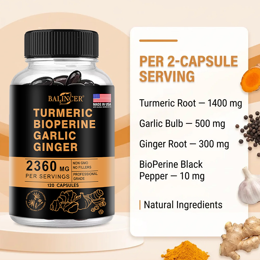 แคปซูลขมิ้นขิง 2360 มก. ผสมเคอ - Turmeric Curcumin Capsule บทวิจารณ์และราคา