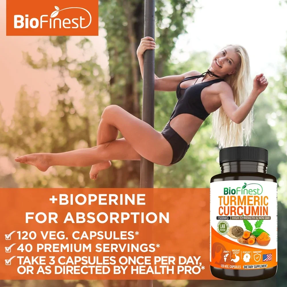 Biofinest Curcumin 1500 Mg 95% - Turmeric Curcumin Capsule บทวิจารณ์และราคา