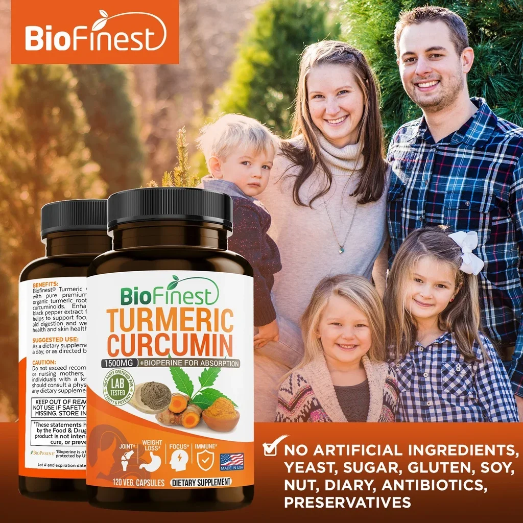 Biofinest Curcumin 1500 Mg 95% - Turmeric Curcumin Capsule บทวิจารณ์และราคา