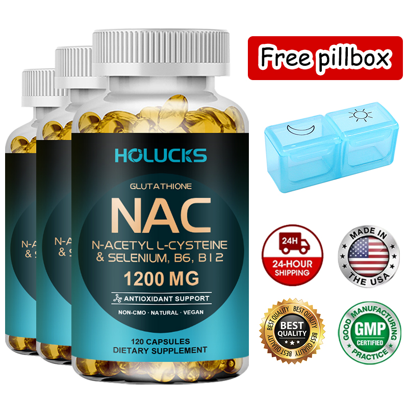 อาหารเสริมแคปซูล NAC กลูตาไธโอ - Nac N Acetyl Cysteine บทวิจารณ์และราคา
