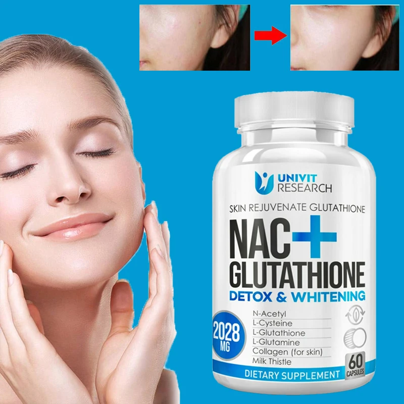 แคปซูลกลูตาไธโอน-ข้อต่อและเส้น - Nac N Acetyl Cysteine บทวิจารณ์และราคา
