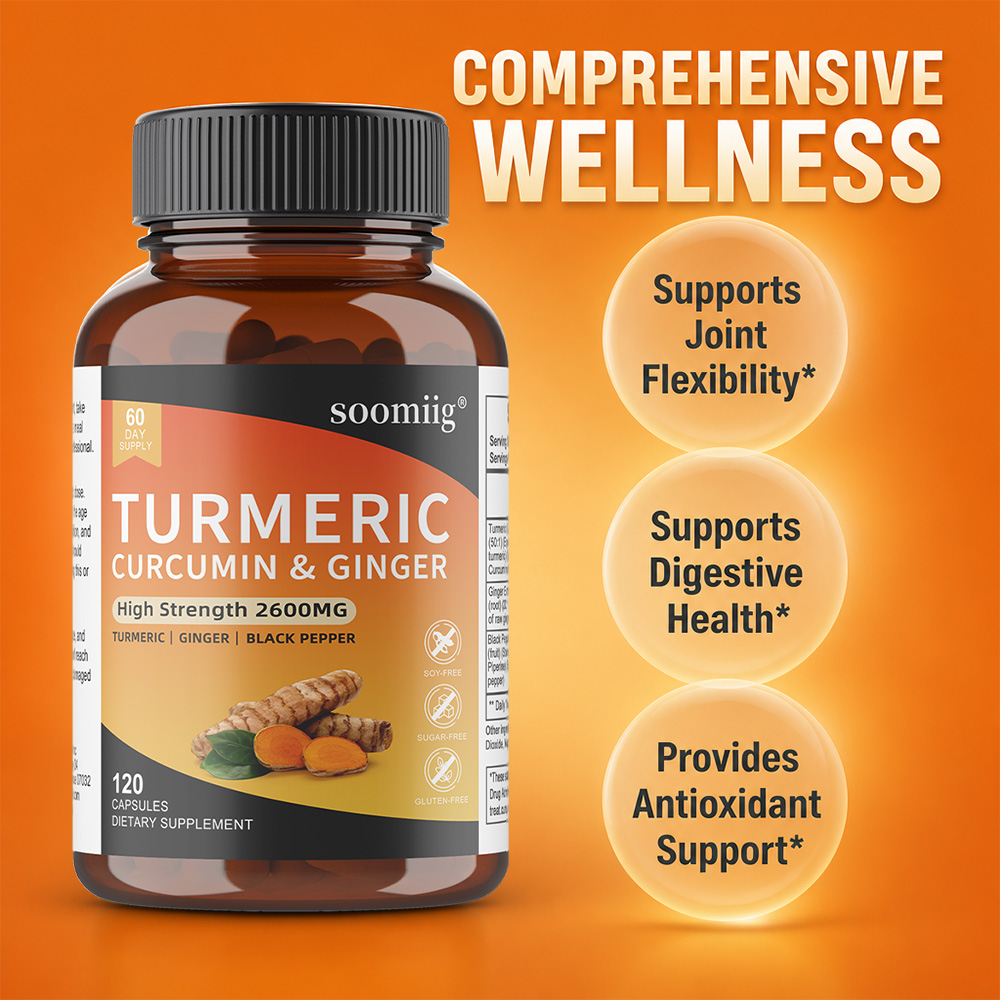 แคปซูลขมิ้นขิงและพริกไทยดำ สาร - Turmeric Curcumin Capsule บทวิจารณ์และราคา
