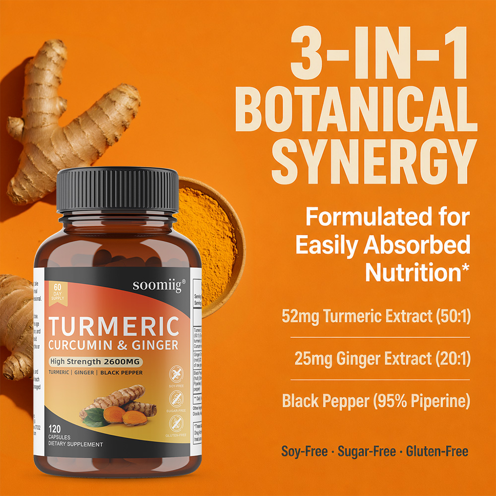 แคปซูลขมิ้นเคอร์คูมินพร้อมขิงแ - Turmeric Curcumin Capsule บทวิจารณ์และราคา